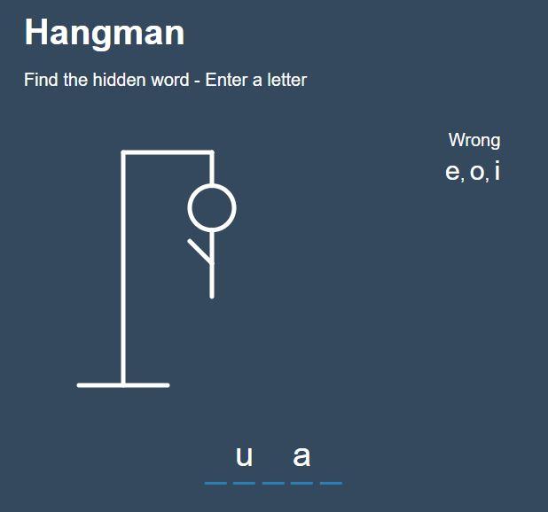 React Hangman